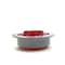 Truck-Lite Low Profile, Led, Red Round, 8 Diode, Marker Clearance Light, Pc, Gray Polycarbonate Flange 10389R - alternate 3